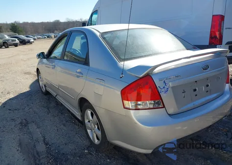 2008 Kia Spectra Sx z USA, uszkodzony, nr VIN KNAFE121285018857
